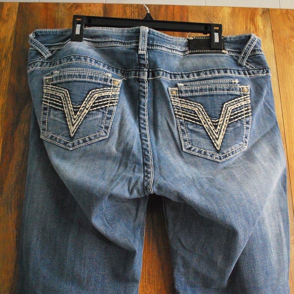 Vigoss The Dublin Boot Cut Bootcut Womens Jeans 18 x 33